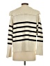 Zara Stripes Ivory Pullover Sweater Size S - photo 2