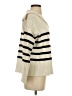 Zara Stripes Ivory Pullover Sweater Size S - photo 4