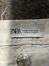 Zara 100% Cotton Silver Jeans Size 4 - photo 7