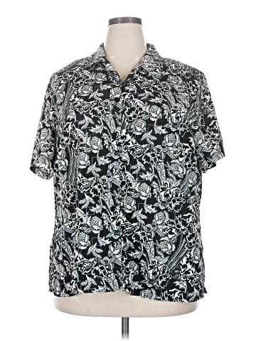 Notations Short Sleeve Blouse (view 1)