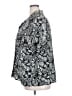 Notations 100% Polyester Paisley Silver Short Sleeve Blouse Size 3X - photo 5