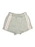 Mighty Fine Stripes Gray Athletic Shorts Size XS - photo 1