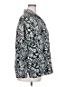 Notations 100% Polyester Paisley Silver Short Sleeve Blouse Size 3X - photo 4