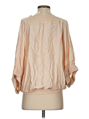 Diane von Furstenberg 3/4 Sleeve Silk Top (view 2)