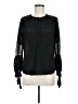 Rebecca Taylor Black Long Sleeve Blouse Size 6 - photo 1