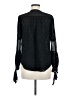 Rebecca Taylor Black Long Sleeve Blouse Size 6 - photo 2
