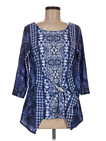 One World 3/4 Sleeve Blouse (view 1)