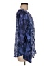 One World Blue 3/4 Sleeve Blouse Size M - photo 4