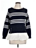 Lilis Closet Stripes Blue Pullover Sweater Size L - photo 1