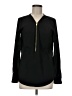 Calvin Klein Black Long Sleeve Blouse Size M - photo 1