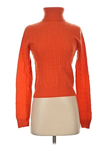 Aqua Cashmere Pullover Sweater (view 1)