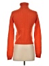 Aqua 100% Cashmere Orange Cashmere Pullover Sweater Size S - photo 2