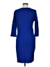 Gibson Solid Blue Cocktail Dress Size M - photo 2