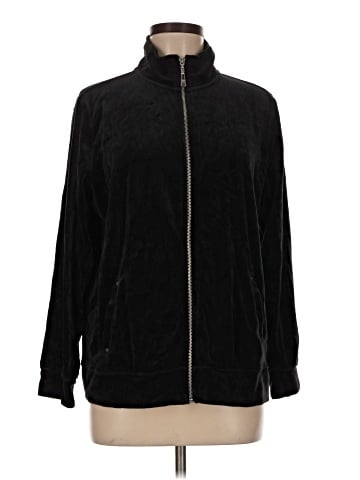 Karen Scott Sport Track Jacket (view 1)