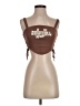 Garage Brown Sleeveless Top Size XS - photo 1