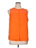 T Tahari 100% Polyester Orange Sleeveless Blouse Size XL - photo 1