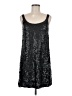 Theory 100% Silk Black Cocktail Dress Size 6 - photo 1