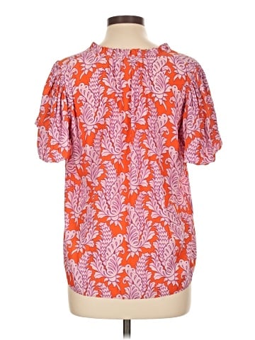 Rose + Olive Short Sleeve Blouse (view 2)
