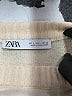 Zara Stripes Ivory Turtleneck Sweater Size S - photo 7