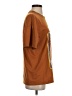 Romwe Brown Short Sleeve T-Shirt Size S - photo 4