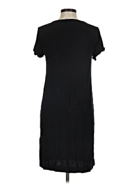 c&c california t shirt dress C&C California Dress Large Short Cuffed Cuff Sleeve Jersey T-Shirt Shift Black