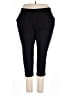 Ave Leisure Solid Black Active Pants Size 22 - photo 1