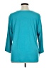 Susan Graver Teal 3/4 Sleeve Blouse Size XL - photo 2