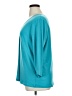 Susan Graver Teal 3/4 Sleeve Blouse Size XL - photo 5