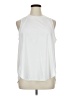 Athleta White Sleeveless T-Shirt Size XL - photo 1