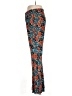 Free People 100% Viscose Print Teal Active Pants Size Lg Petite - photo 5