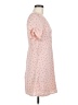 Le Lis 100% Polyester Hearts Pink Casual Dress Size M - photo 4