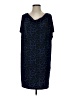 MICHAEL Michael Kors Animal Print Blue Casual Dress Size S - photo 1