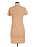 Elodie Solid Tan Casual Dress Size M - photo 2