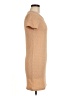 Elodie Solid Tan Casual Dress Size M - photo 4