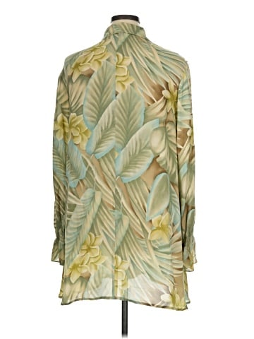 Dana Buchman Long Sleeve Button-Down Shirt (view 2)