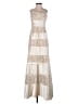 BCBGMAXAZRIA 100% Polyester Ivory Casual Dress Size 2 - photo 1