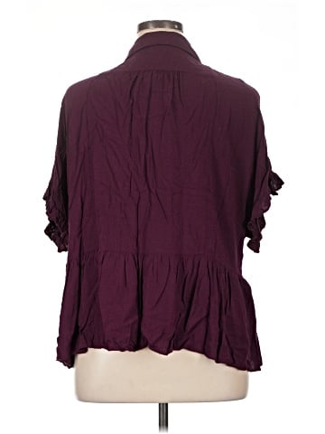 Terra & Sky Short Sleeve Blouse (view 2)