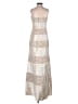 BCBGMAXAZRIA 100% Polyester Ivory Casual Dress Size 2 - photo 2