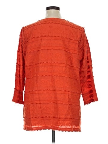 Karen Kane 3/4 Sleeve Blouse (view 2)