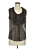Reformed 100% Polyester Black Sleeveless Blouse Size M - photo 1