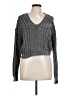 Ultra Flirt 100% Cotton Gray Pullover Sweater Size L - photo 1