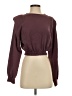 Zara Burgundy Sweatshirt Size S - photo 1