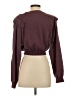 Zara Burgundy Sweatshirt Size S - photo 2