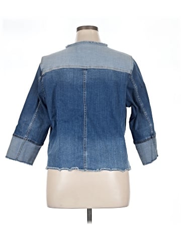 LOGO by Lori Goldstein Denim Jacket (view 2)