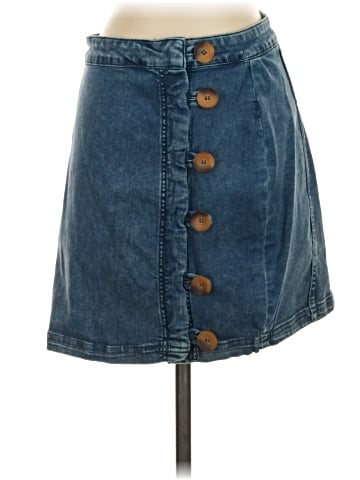 Free People Denim Skirt (view 1)