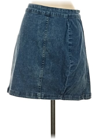 Free People Denim Skirt (view 2)