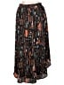 Torrid Print Black Casual Skirt Size 1X Plus (1) - photo 2