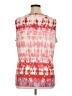 Gloria Vanderbilt Red Sleeveless Blouse Size XL - photo 2