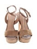 Halston Heritage 100% Leather Tan Sandals Size 10 - photo 2