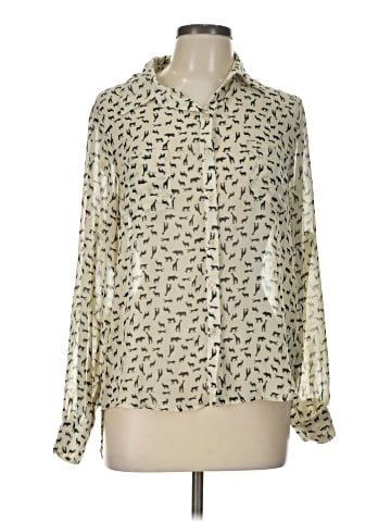 Xhilaration Long Sleeve Blouse (view 1)